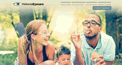 Desktop Screenshot of klahanieeyecare.com